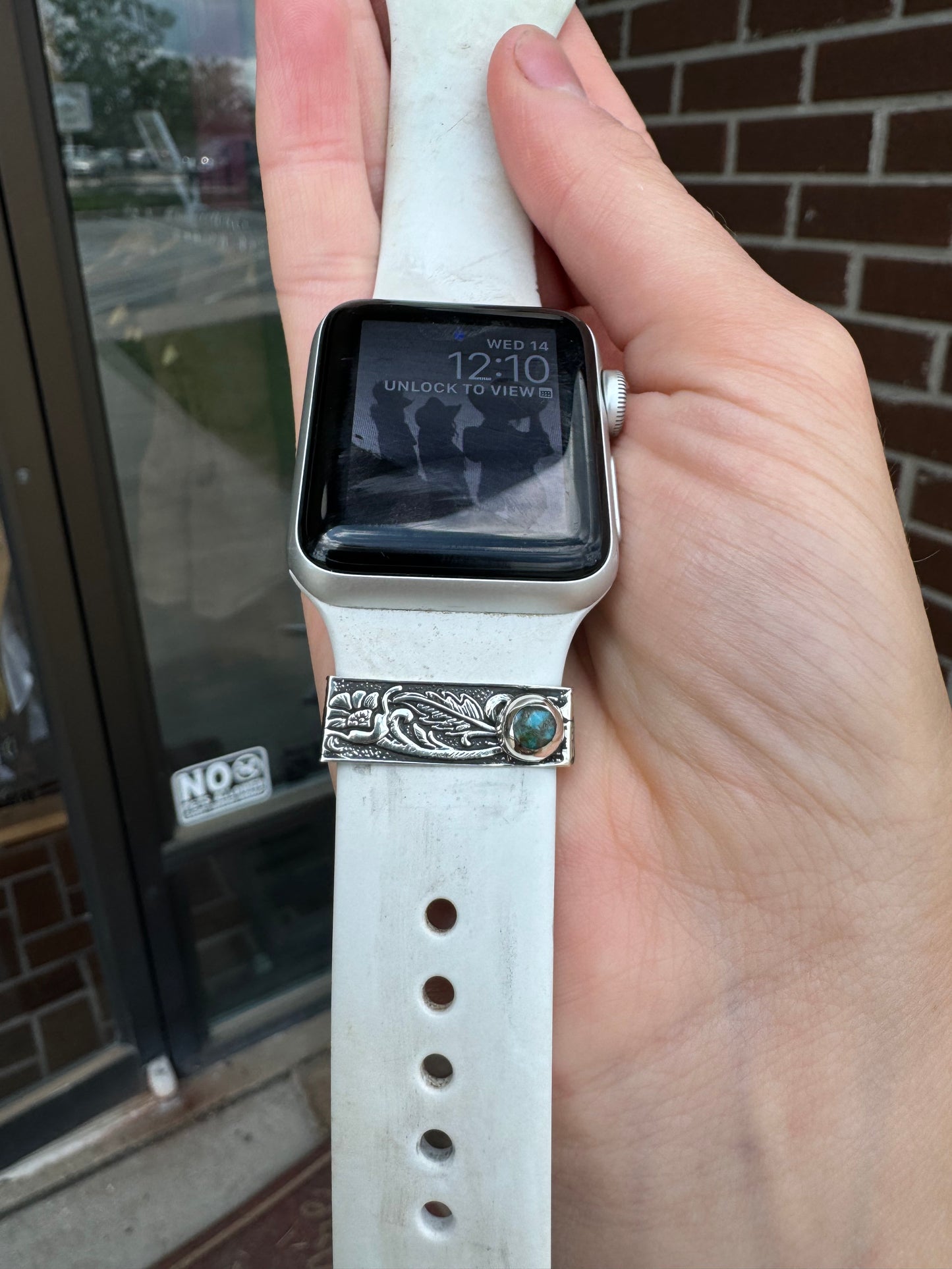 Turquoise Apple Watchband Charm