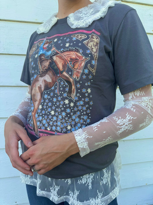 Lace Collared Undershirt