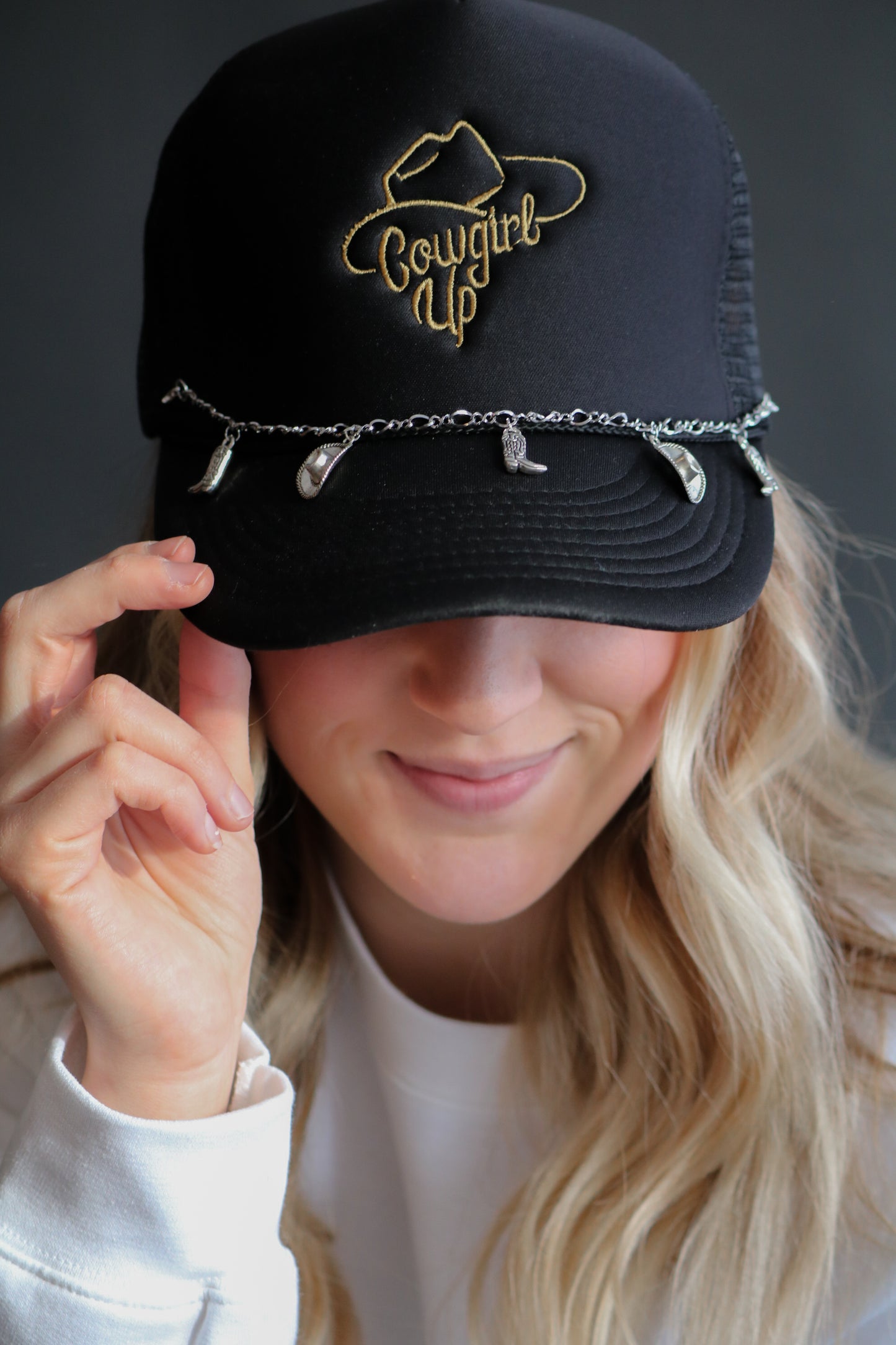 Hatband Charm Chain