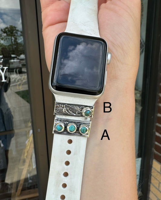 Turquoise Apple Watchband Charm