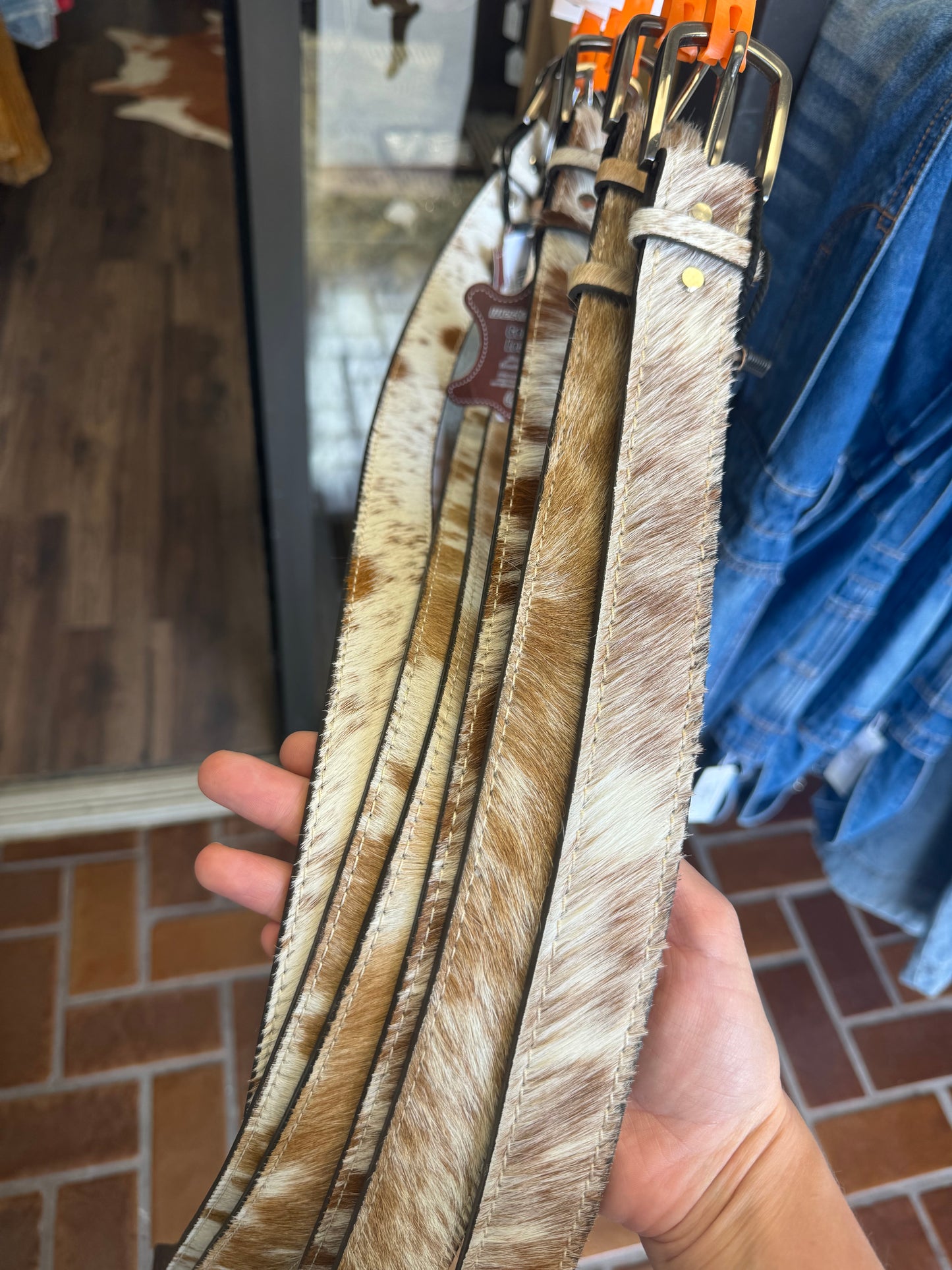 Cowhide Belt