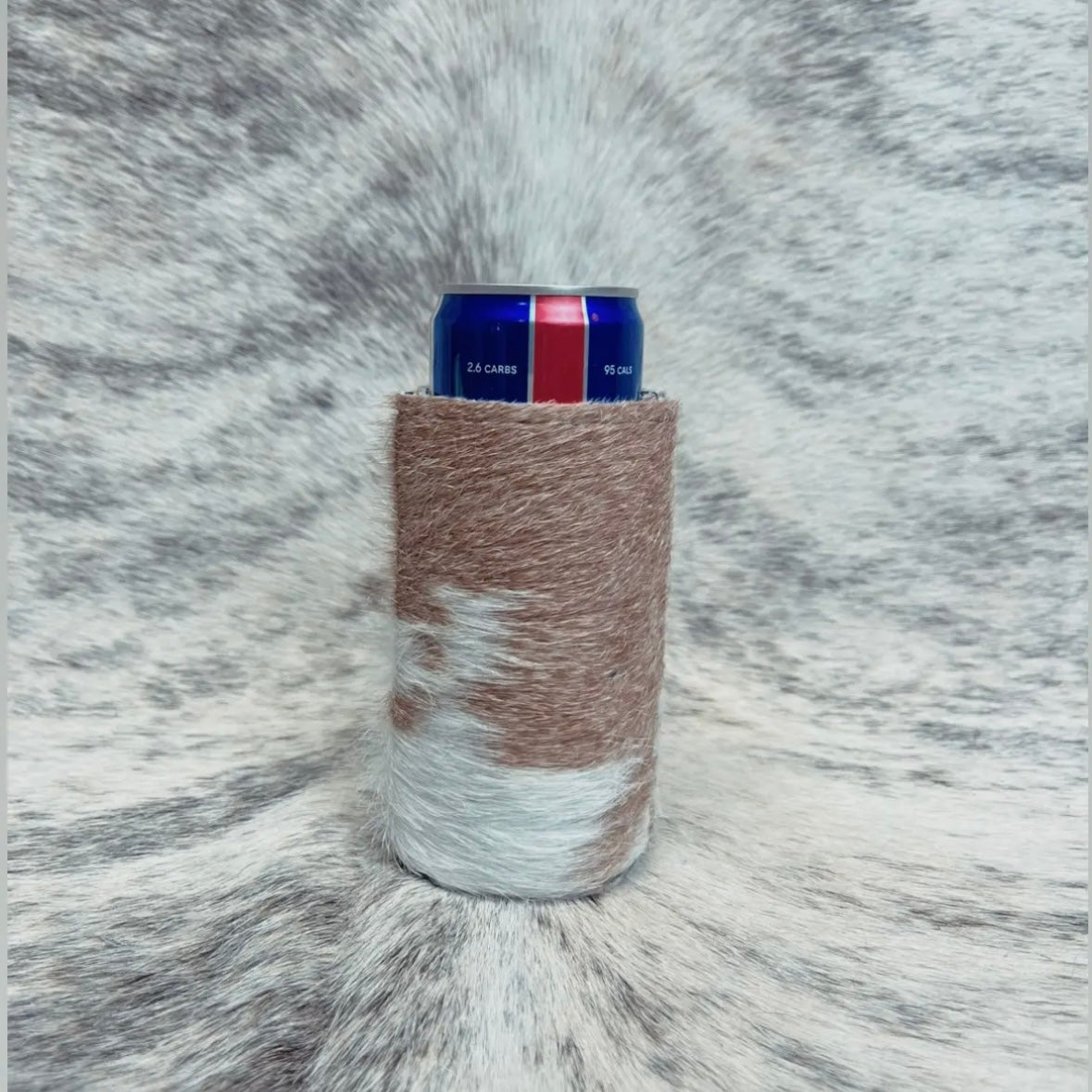 Cowhide Koozie