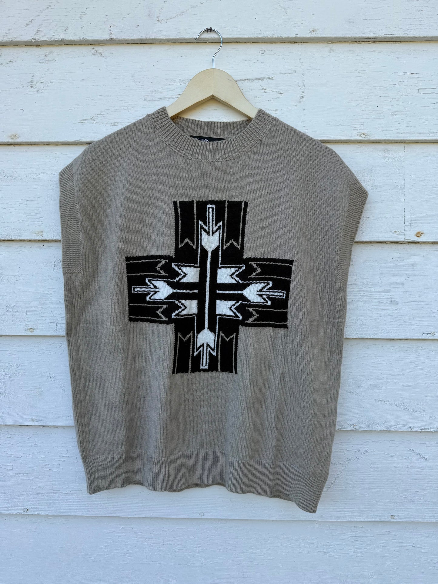 Cross Sweater Vest