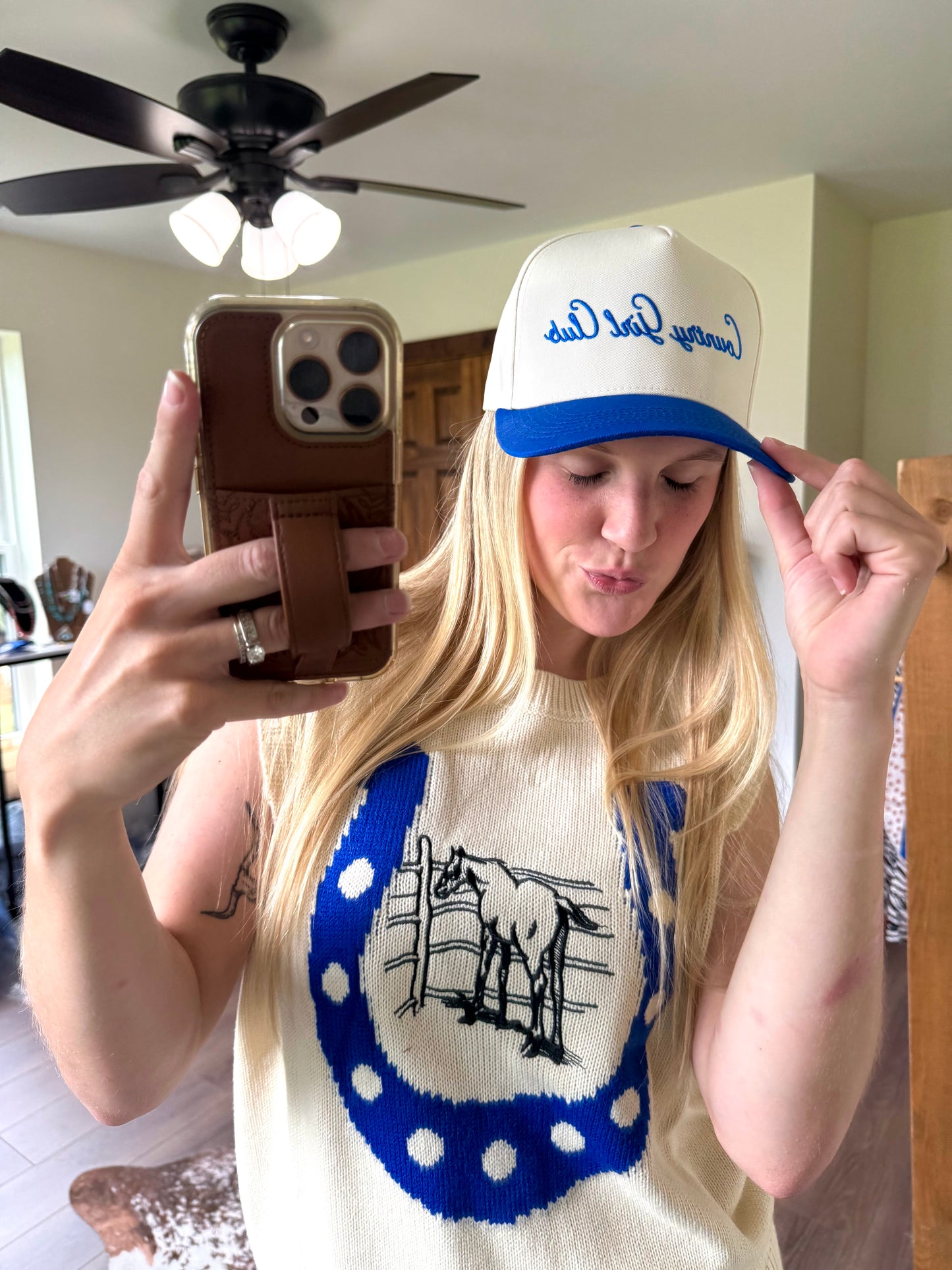 Country Girl Club Trucker Hat