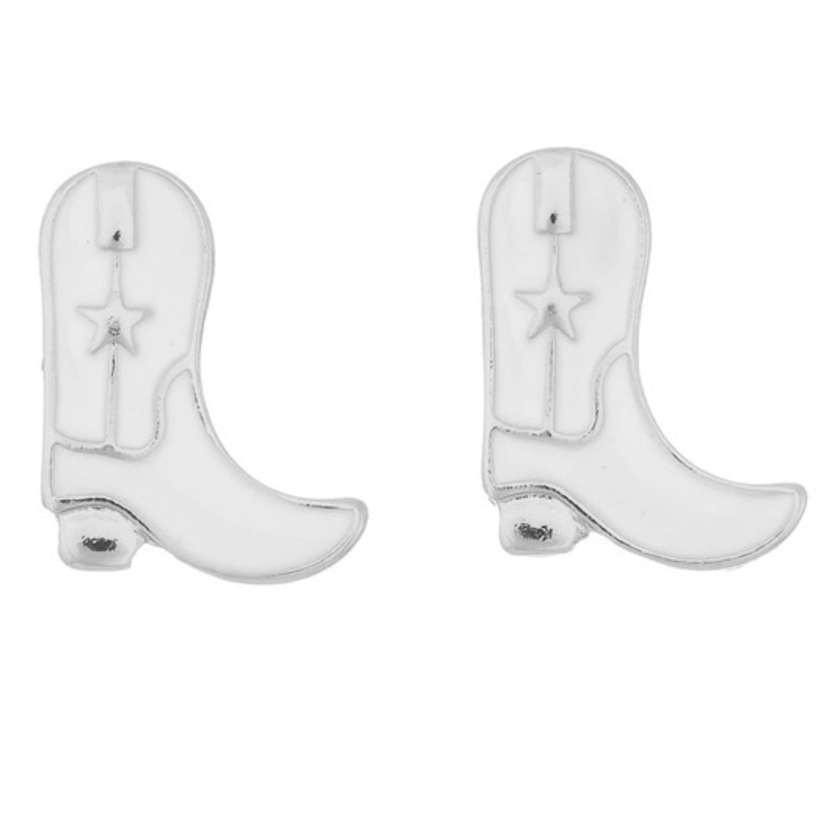 Boot Stud Earrings