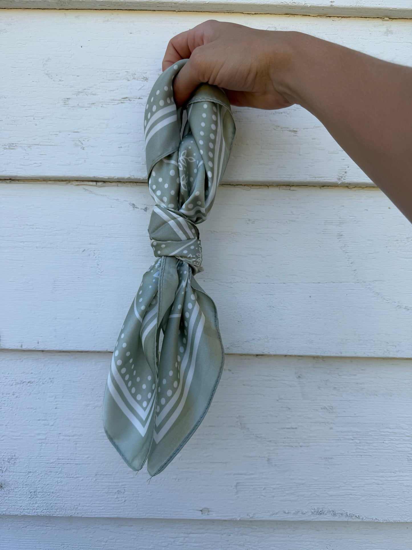 Sage Bandana Wild Rag