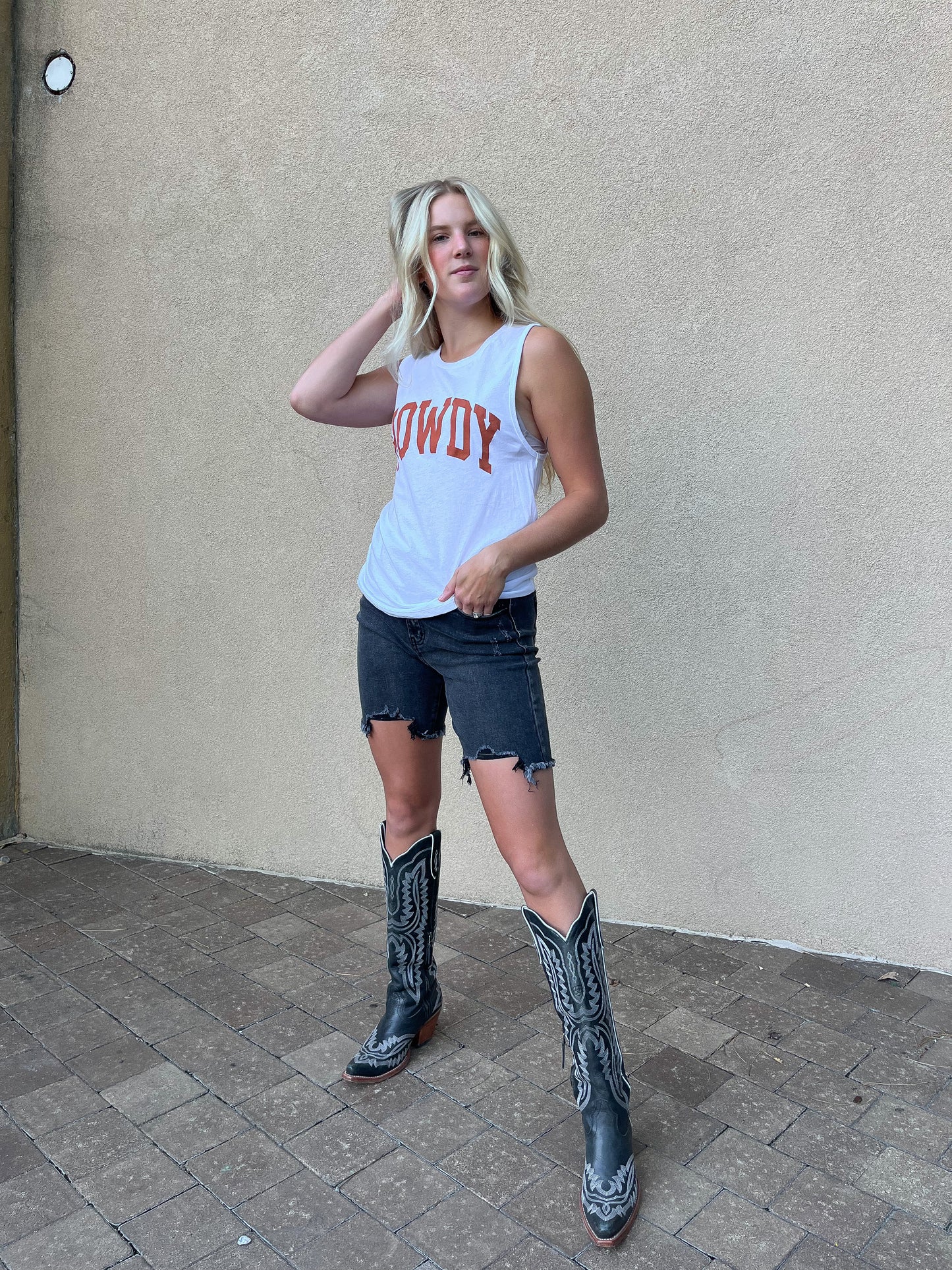 KanCan Black Bermuda Shorts