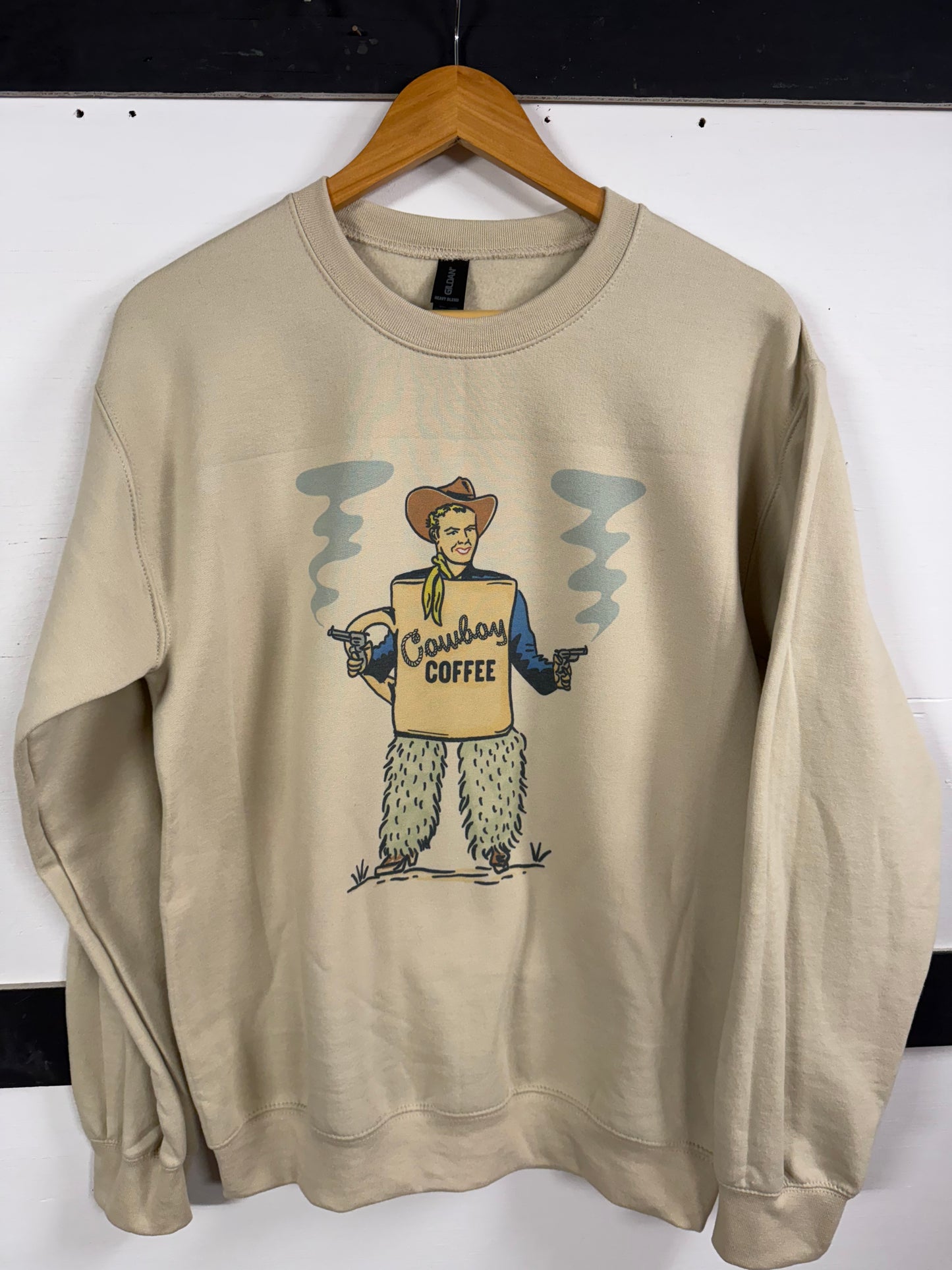 Cowboy Coffee Crewneck