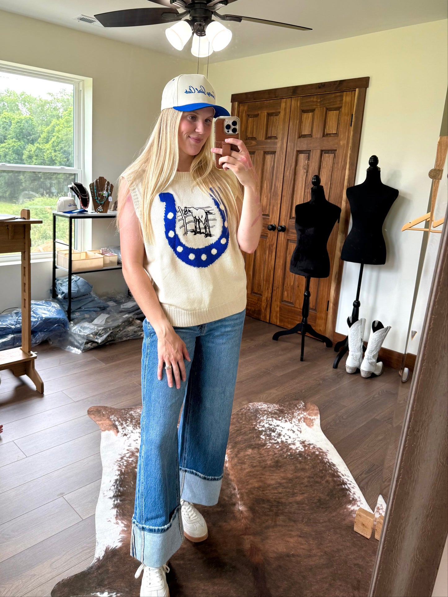 Cowgirl Blues Vest