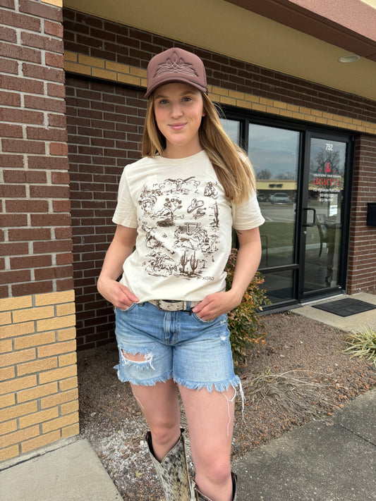 Western Mural Tee