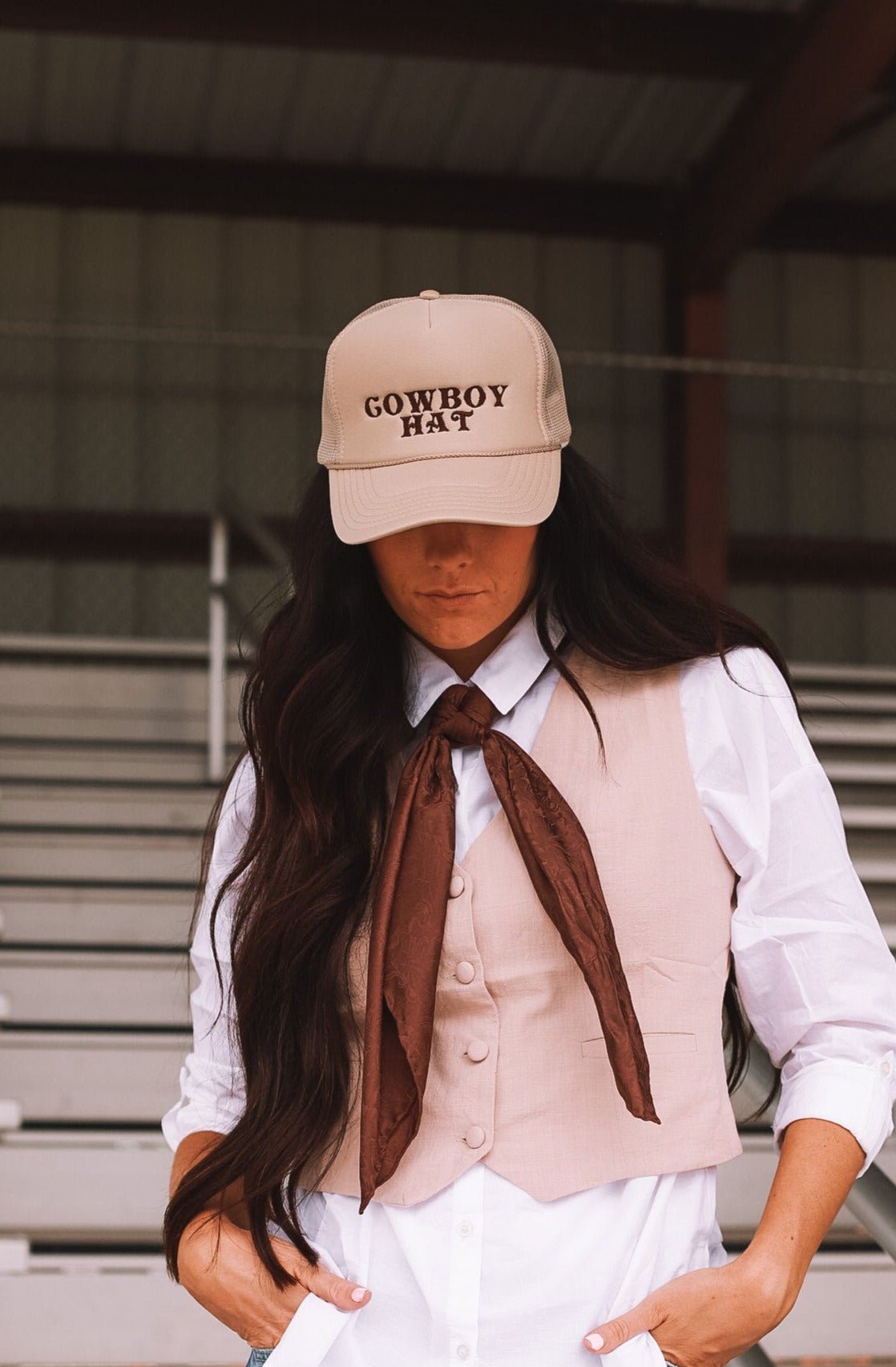 "Cowboy Hat" Trucker Cap
