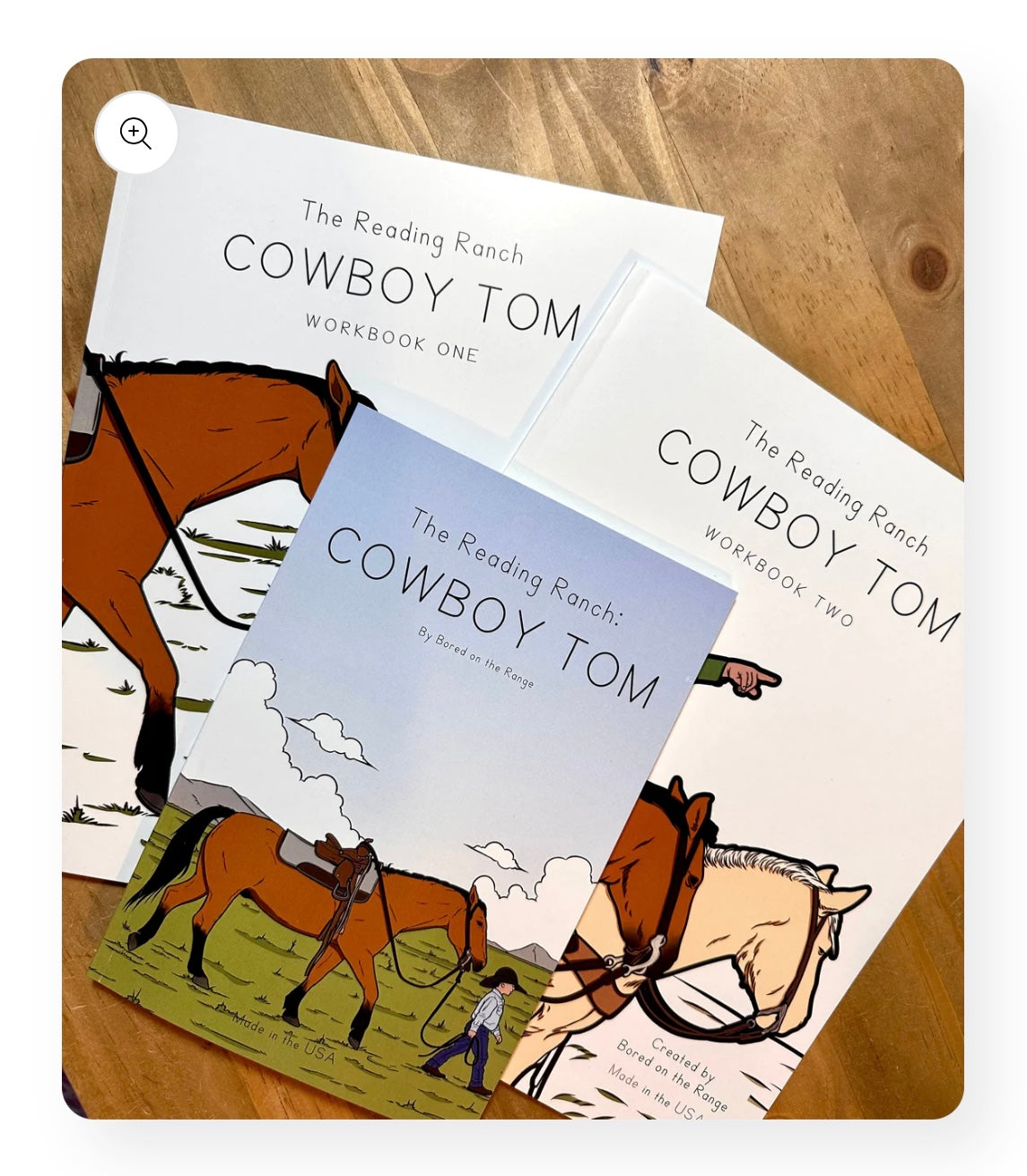 Reading Ranch Cowboy Tom Workbook