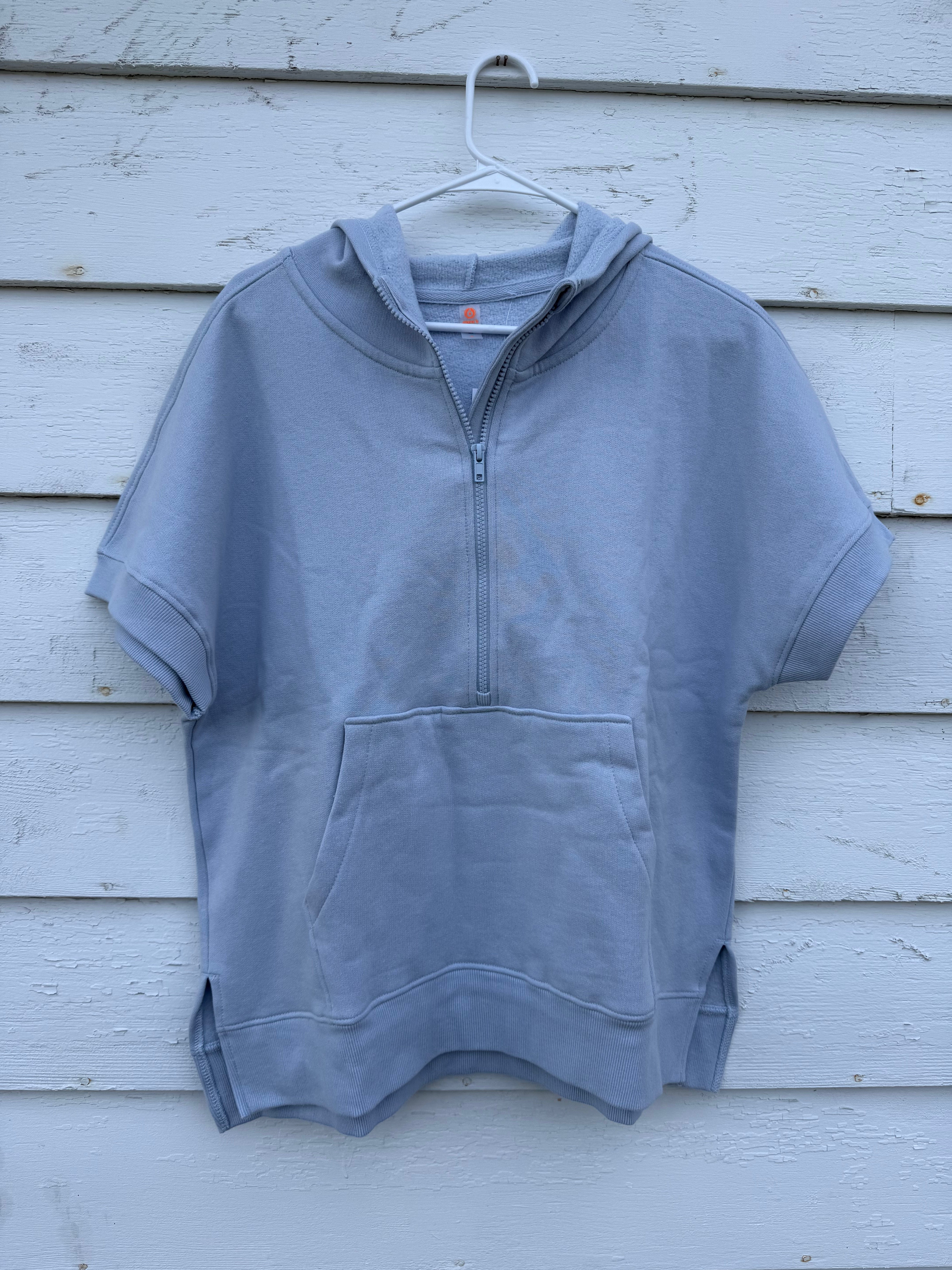 Powder Blue Half-Zip – Risin' Shine Cwgrl Co.