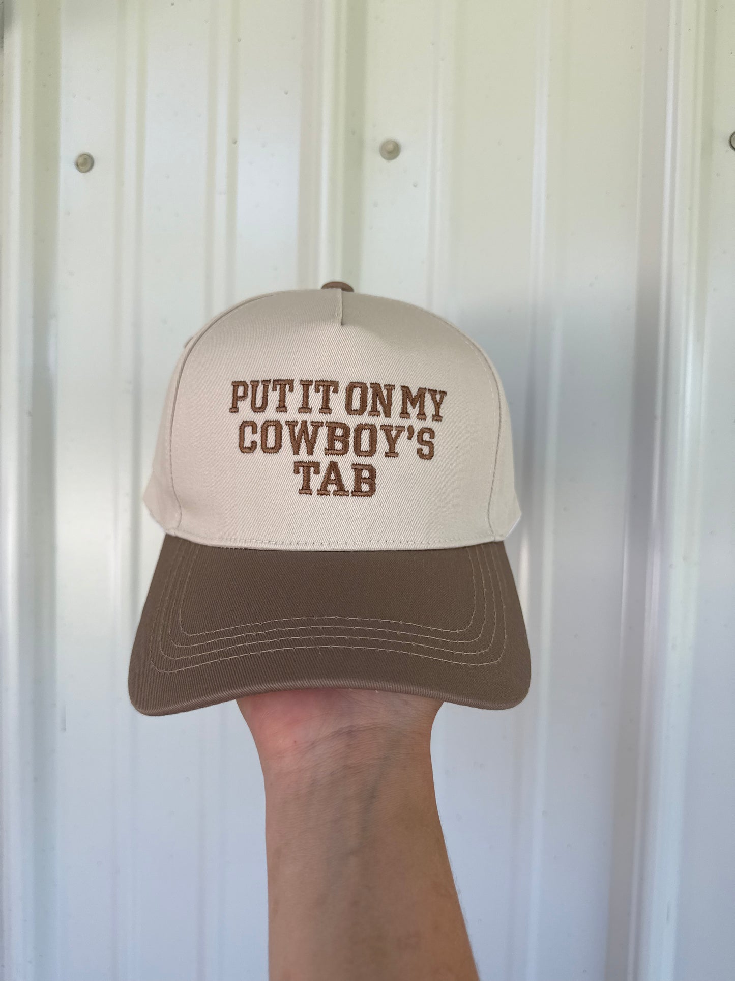 Cowboys Tab Trucker Cap
