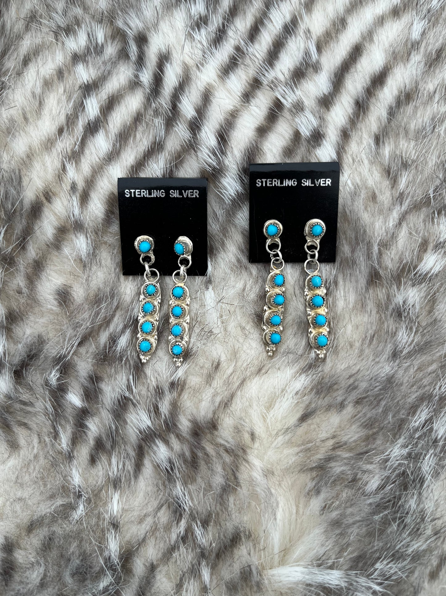 Turquoise Drop Dangle Earrings