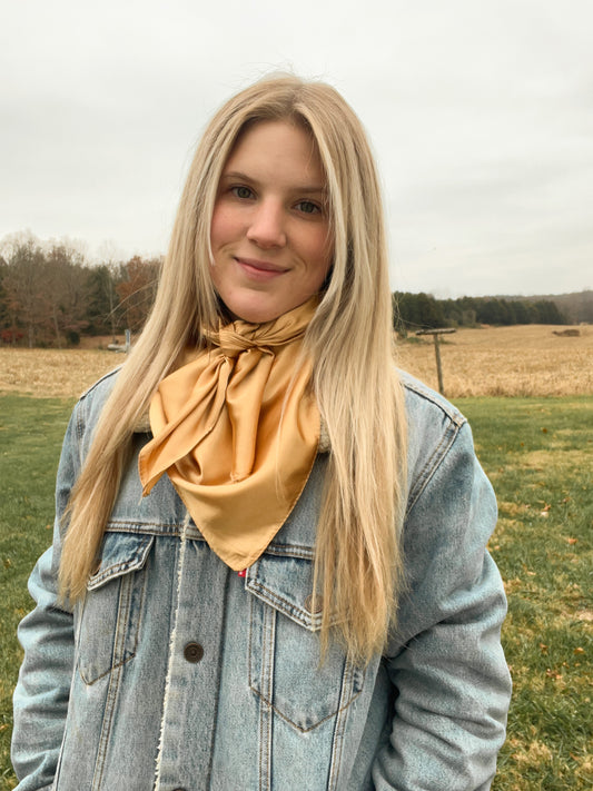 Gold Wild Rag
