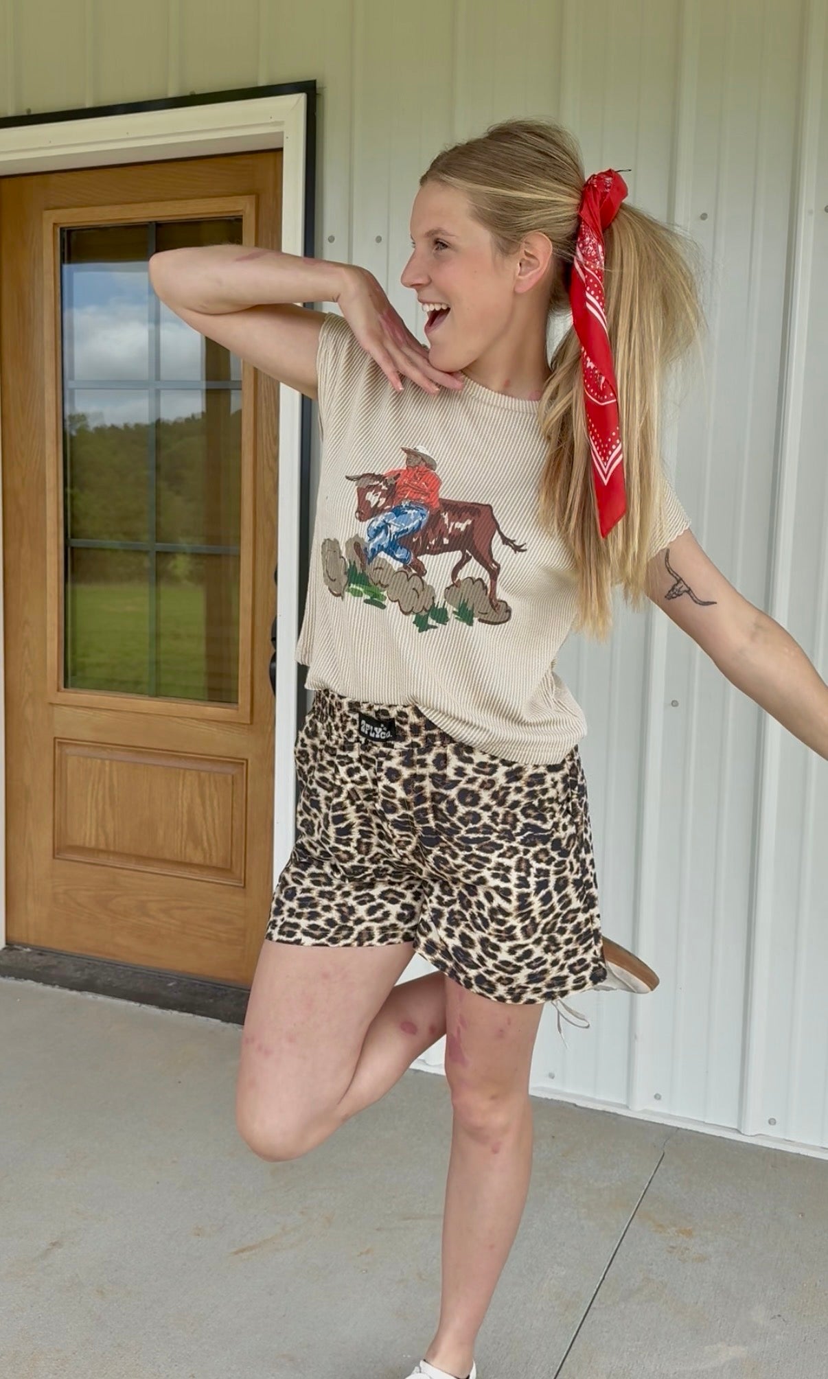 Leopard Boxer Shorts