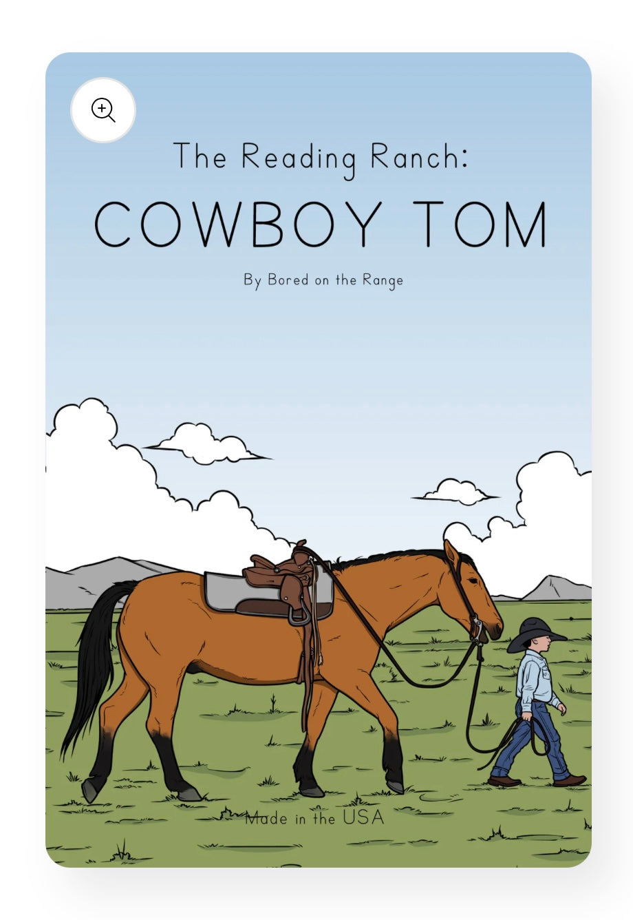 Reading Ranch Cowboy Tom Workbook