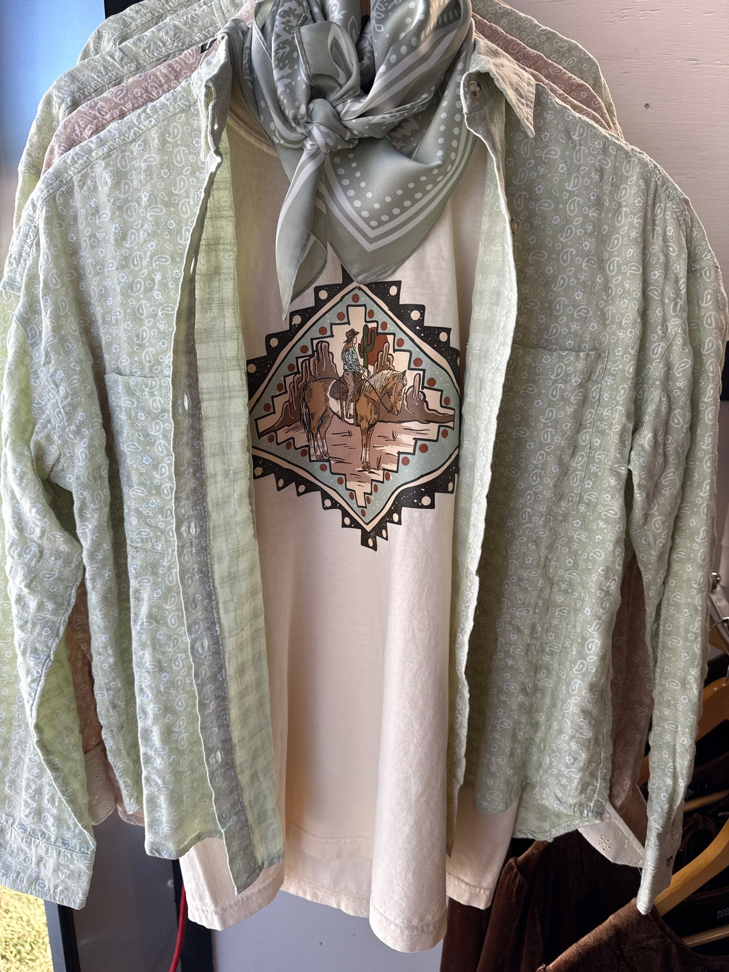 Cowgirl Aztec Tee