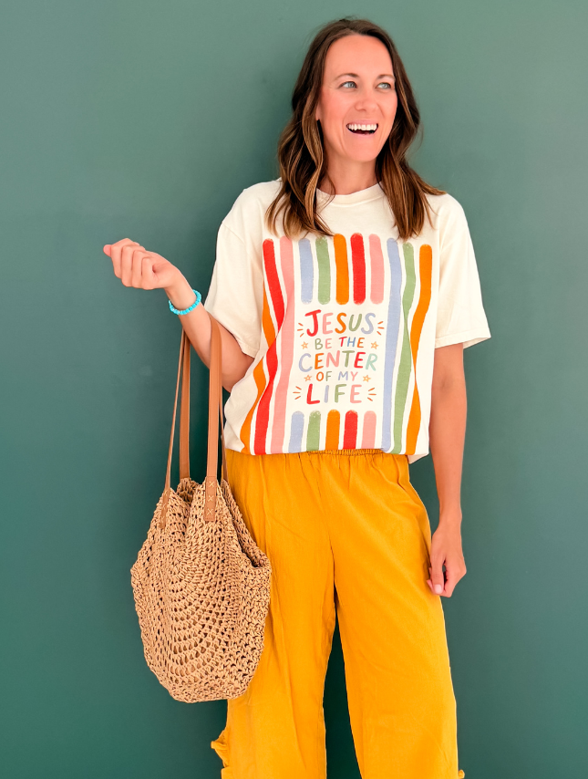 Jesus Be The Center Tee