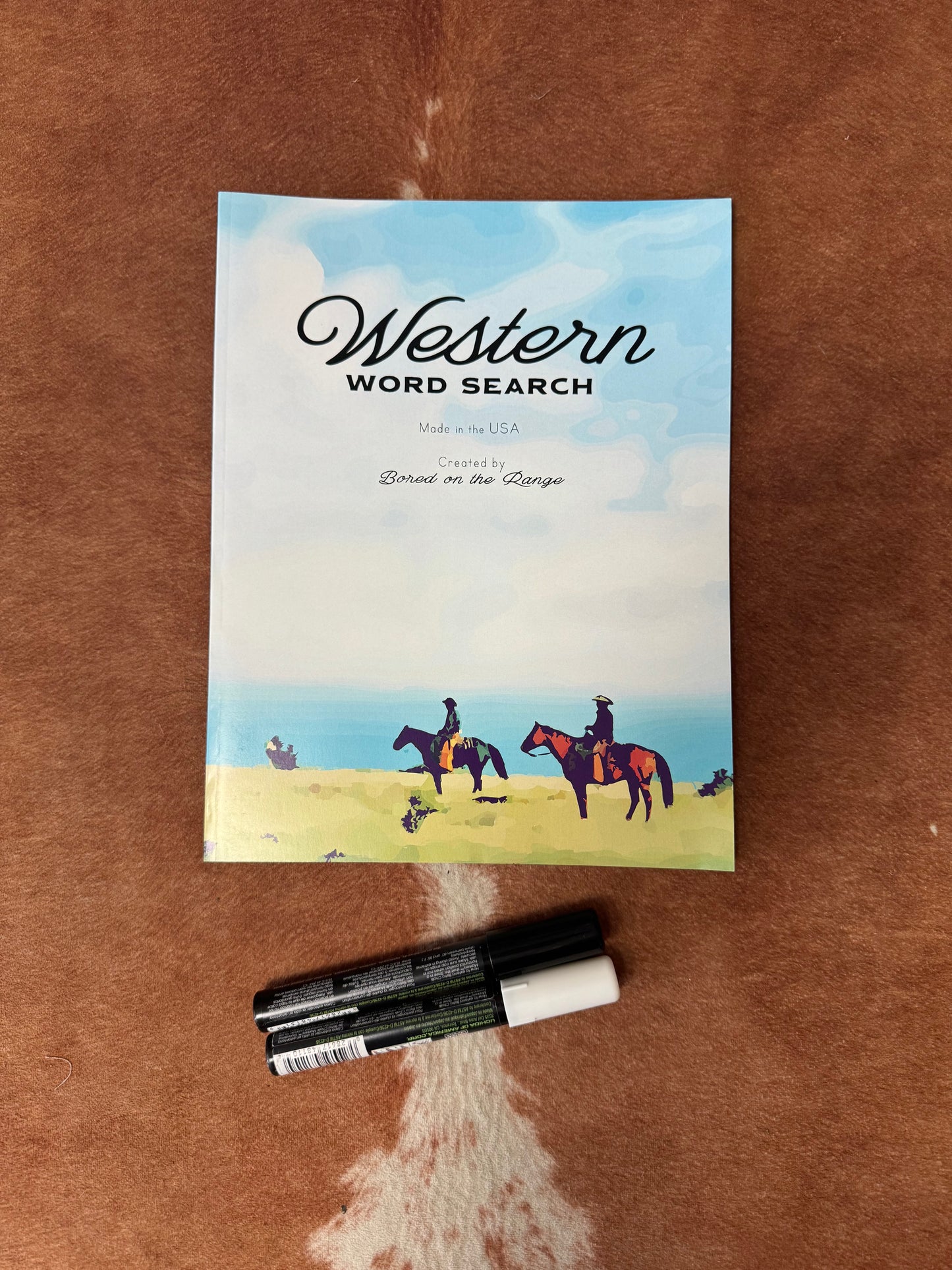 Western Word Search Workbook
