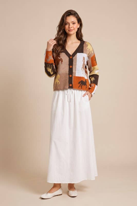 Harvest Horses Cardigan