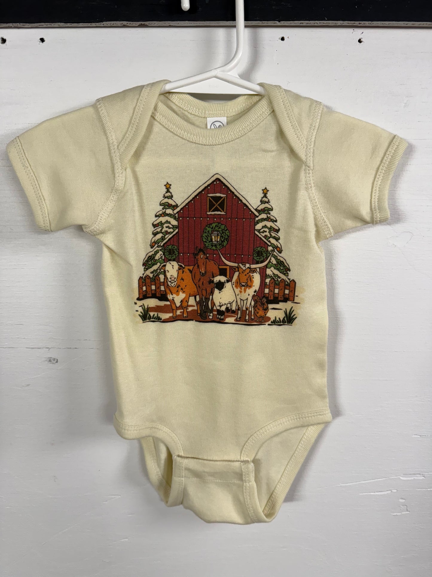 Christmas Farm Onesie