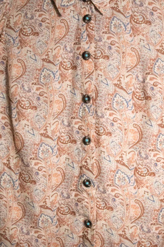 Paisley Concho Button Up