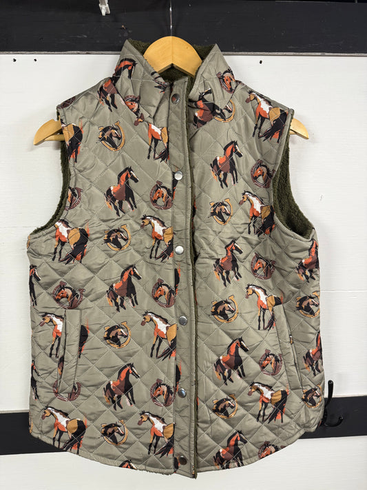 Evergreen Horse Vest