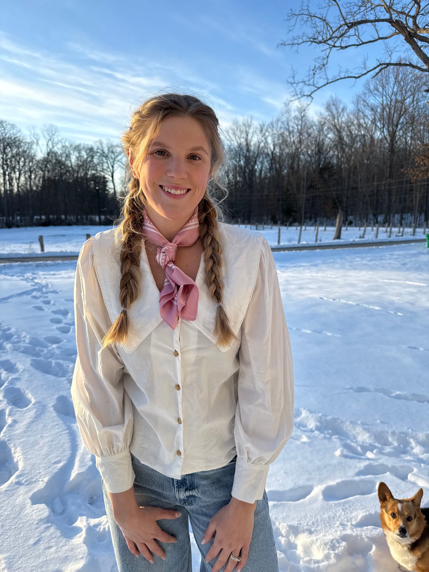 Pink Bandana Wild Rag