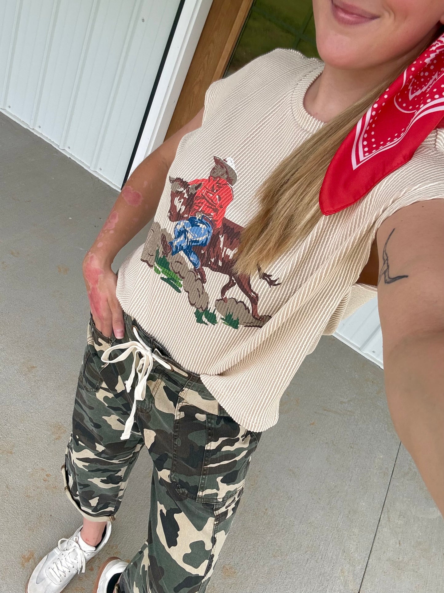 Bulldogger Capped Tee