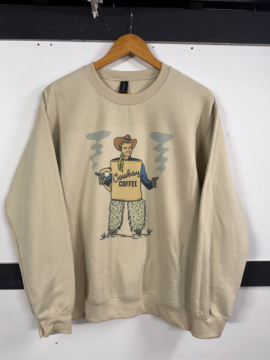 Cowboy Coffee Crewneck