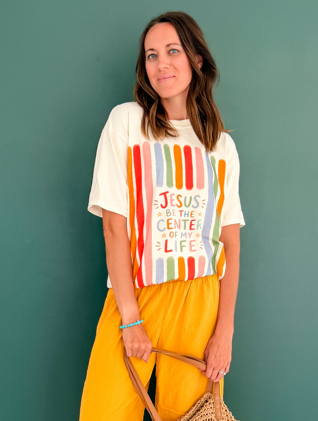 Jesus Be The Center Tee