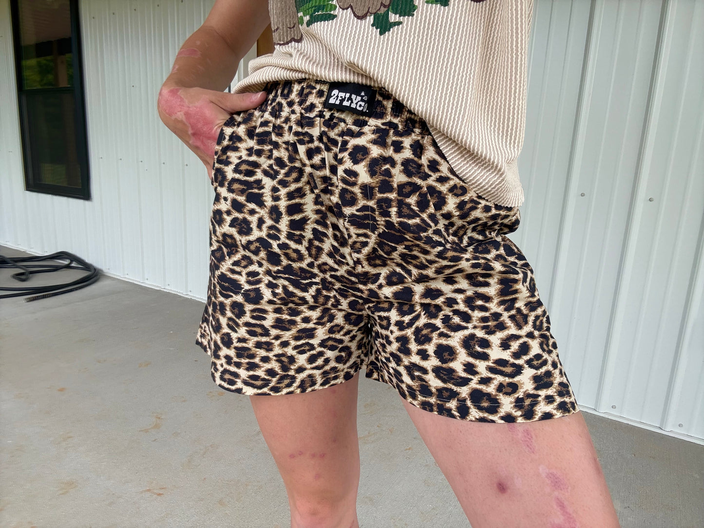 Leopard Boxer Shorts