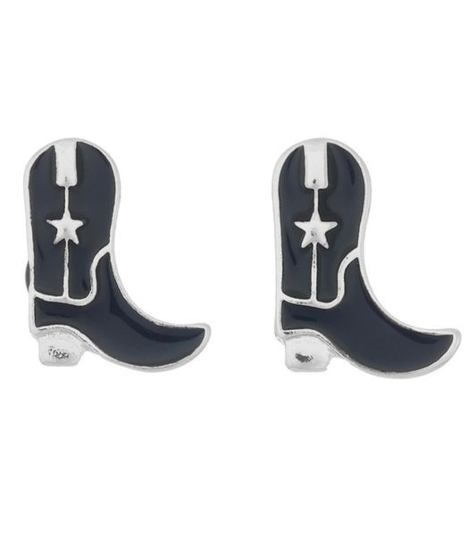 Boot Stud Earrings