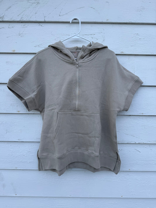 Light Tan Half-Zip