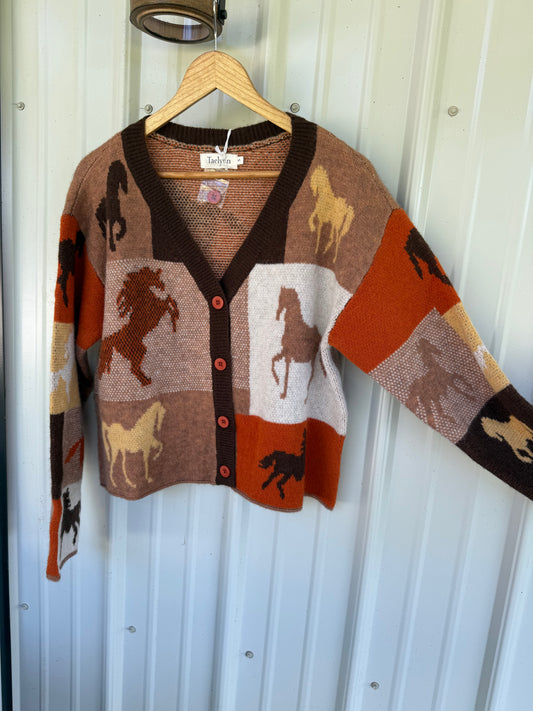 Harvest Horses Cardigan