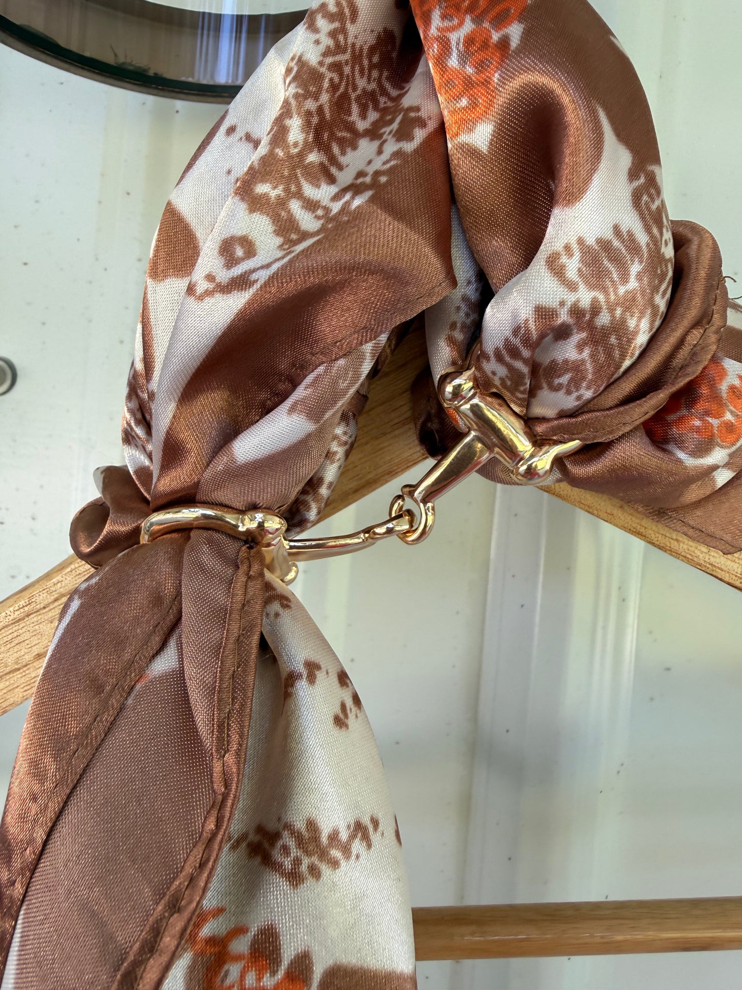 Snazzy Snaffle Scarf Slide