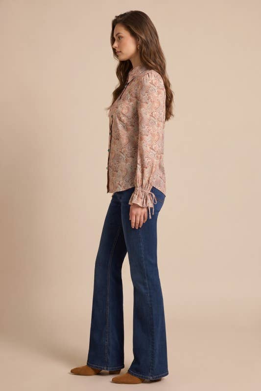 Paisley Concho Button Up