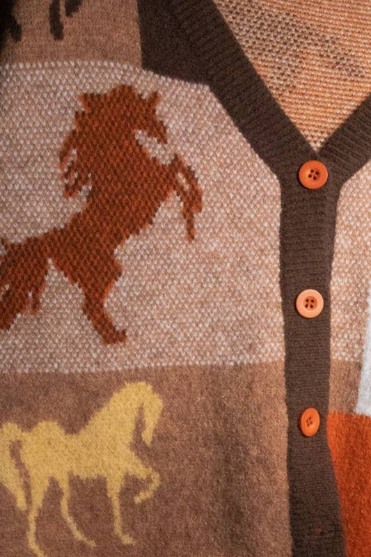 Harvest Horses Cardigan